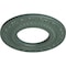 Ekena Millwork Andrea Ceiling Medallion (Fits Canopies up to 4 1/8"), 8 1/8"OD x 4 1/8"ID x 1/2"P, Cloud Burst CM08ADCBF - alternate 4